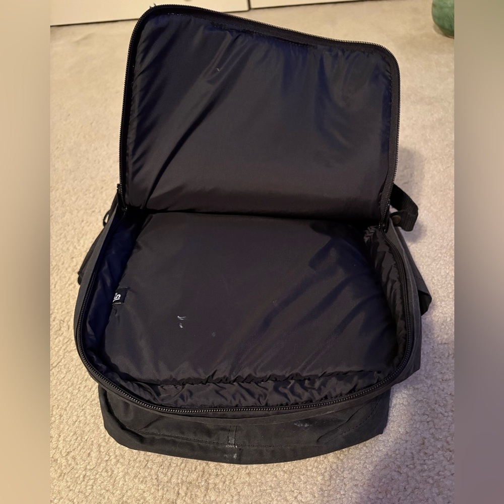 Embroidered Cherry Blossom 15 inch laptop Kånken Black Backpack - Picture 14 of 15